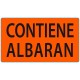 Etiqueta CONTIENE ALBARAN