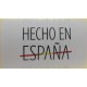 50 x 30 etiqueta "Hecho en España"